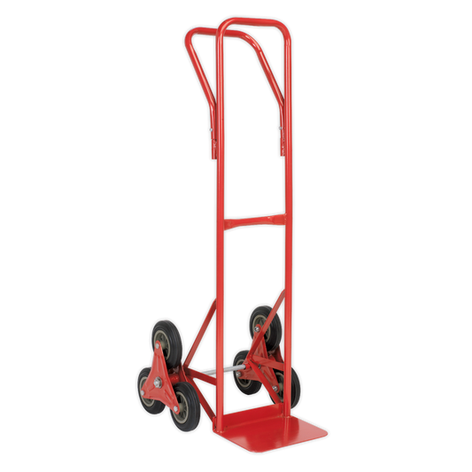 Sack Truck Stair Climbing with Solid Tyres 150kg Capacity