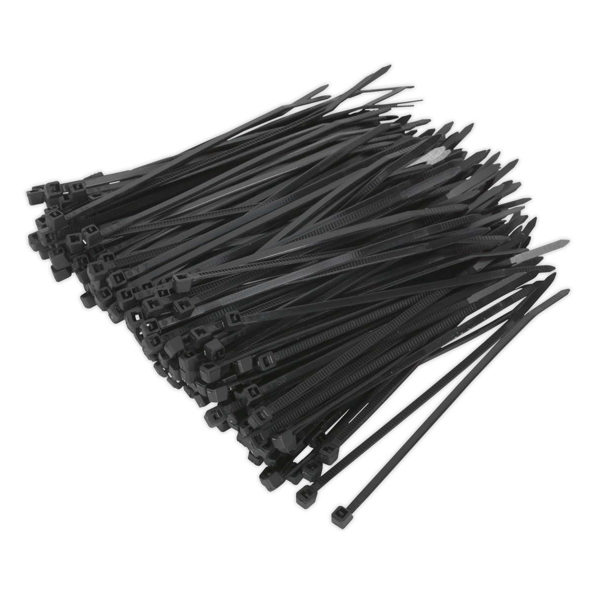 Cable Tie 100 x 2.5mm Black Pack of 200