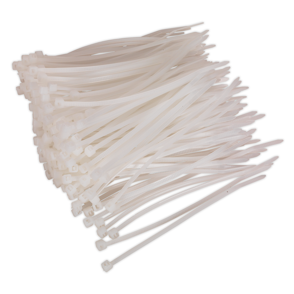 Cable Tie 100 x 2.5mm White Pack of 200