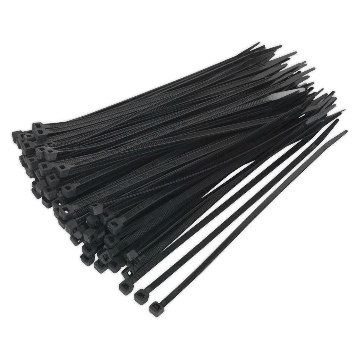 Cable Tie 200 x 4.8mm Black Pack of 100