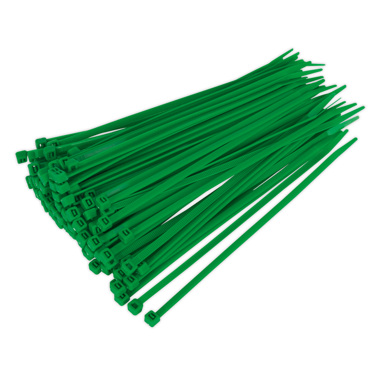 Cable Tie 200 x 4.4mm Green Pack of 100