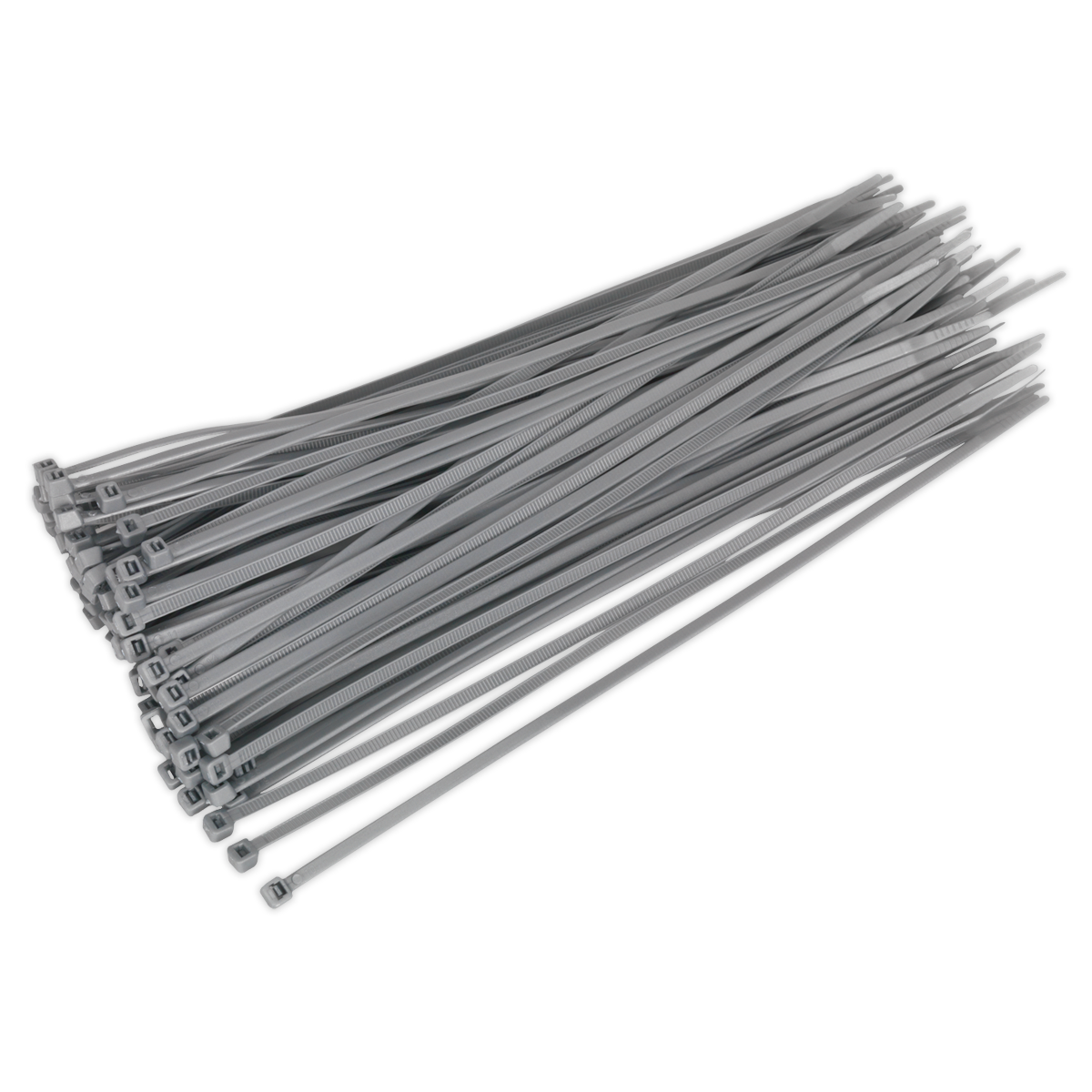 Cable Tie 300 x 4.4mm Silver Pack of 100