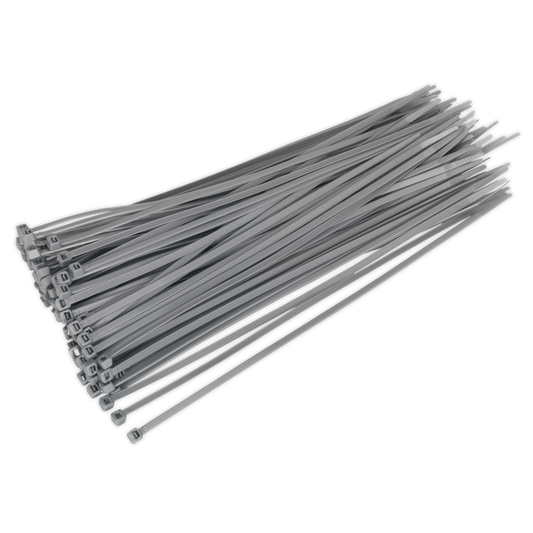 Cable Tie 300 x 4.4mm Silver Pack of 100