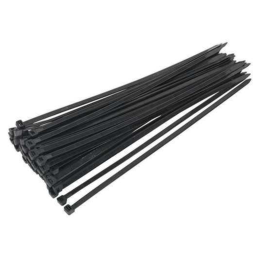 Cable Tie 350 x 7.6mm Black Pack of 50