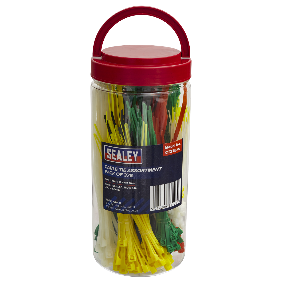 Cable Tie Assortment Pack of 375