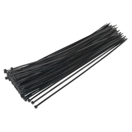 Cable Tie 380 x 4.8mm Black Pack of 100