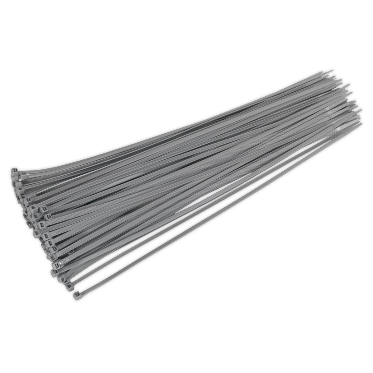 Cable Tie 380 x 4.4mm Silver Pack of 100