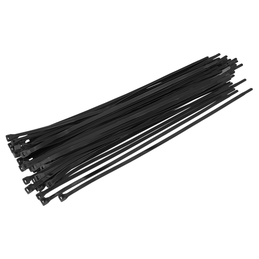 Cable Tie 450 x 7.6mm Black Pack of 50