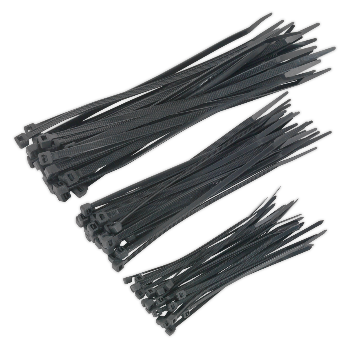 Cable Tie Assortment Black Pack of 75