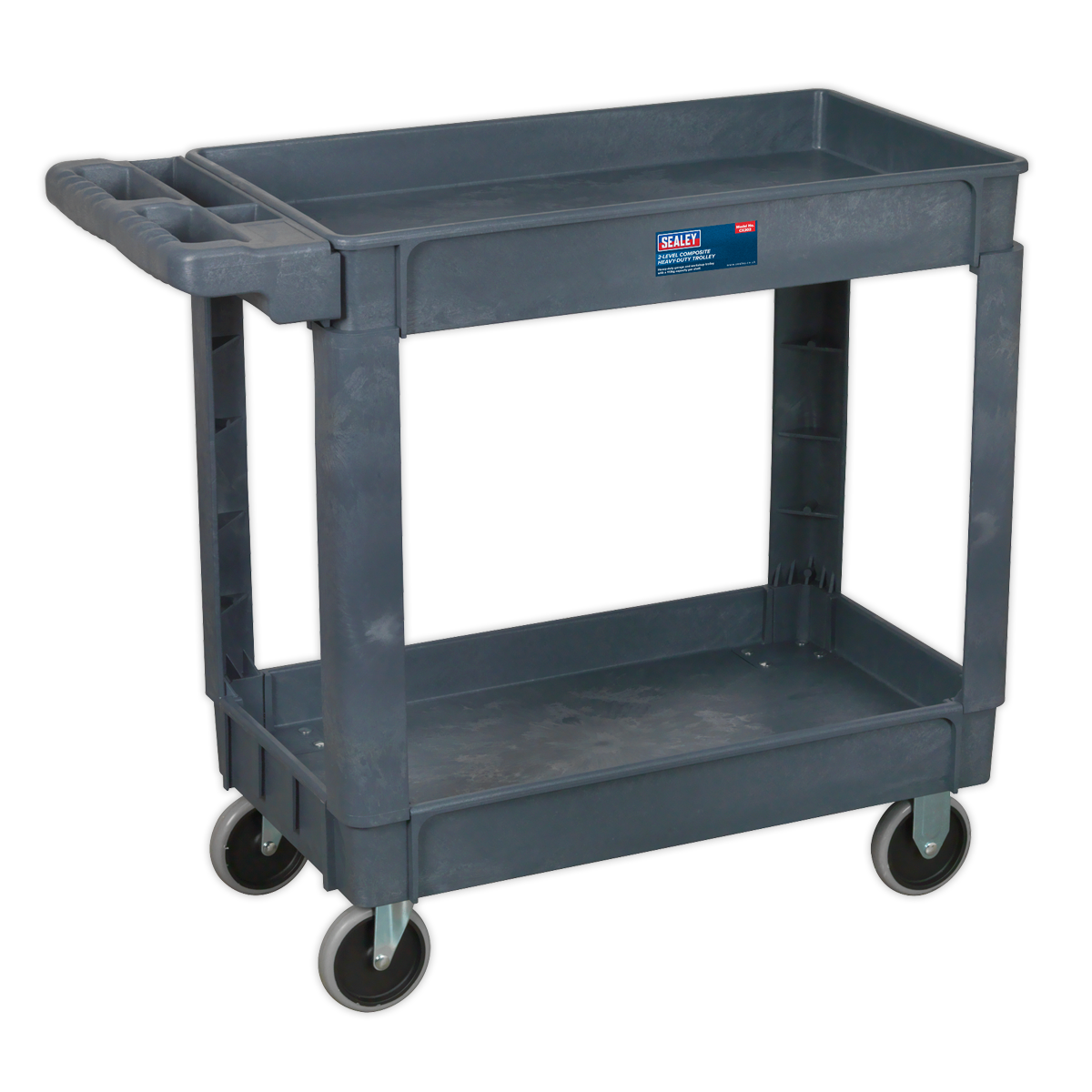 Trolley 2-Level Composite Heavy-Duty