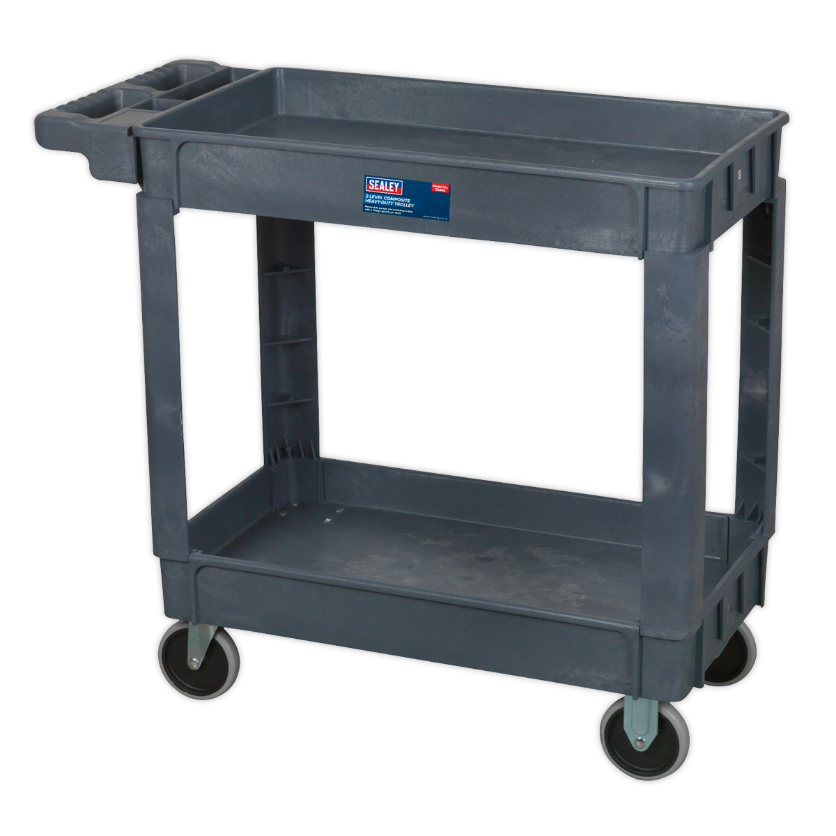 Trolley 2-Level Composite Heavy-Duty