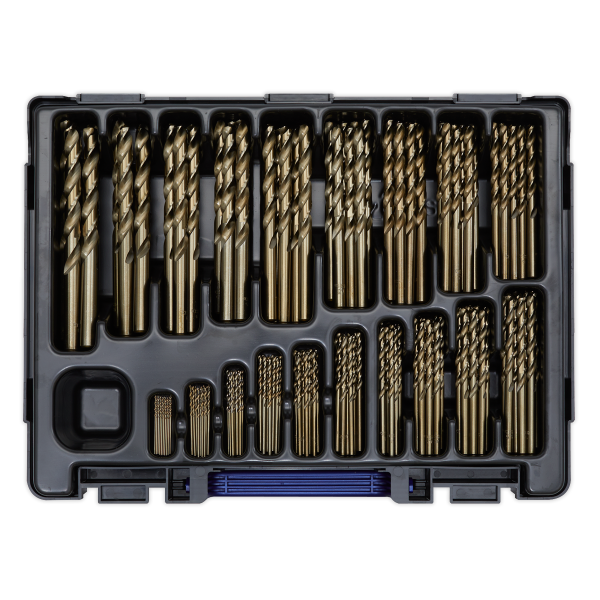 HSS Cobalt Fully Ground Drill Bit Assortment 170pc Ø1-10mm