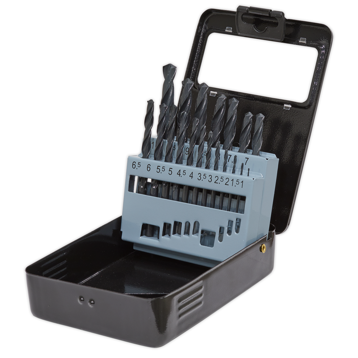 HSS Roll Forged Drill Bit Set 19pc Ø1-10mm