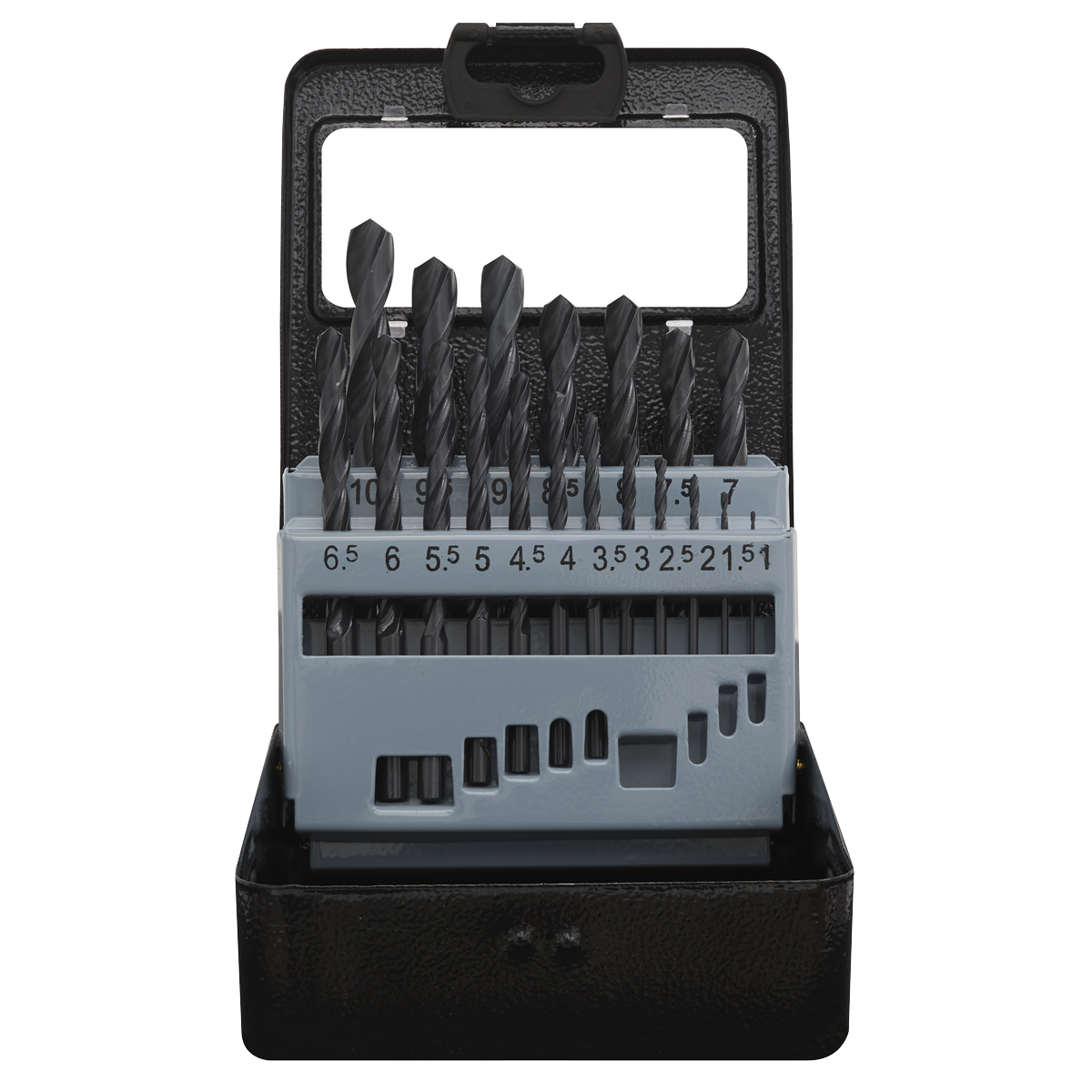 HSS Roll Forged Drill Bit Set 19pc Ø1-10mm