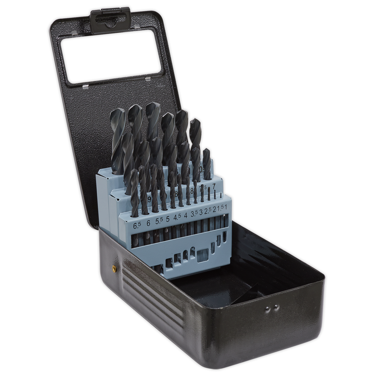 HSS Roll Forged Drill Bit Set 25pc Ø1-13mm