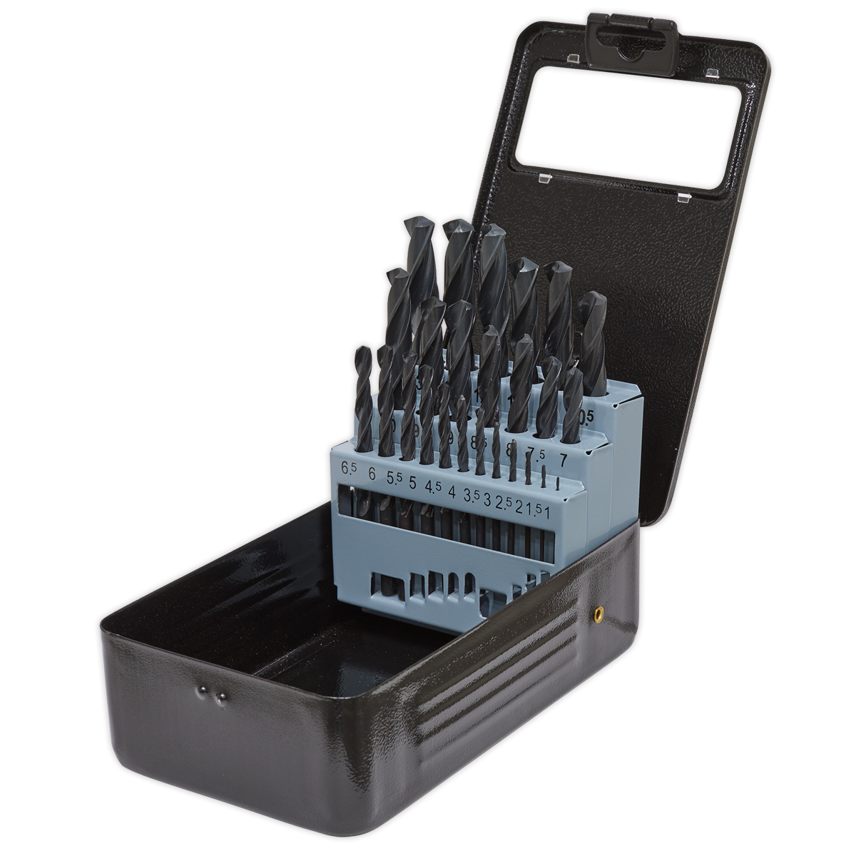 HSS Roll Forged Drill Bit Set 25pc Ø1-13mm