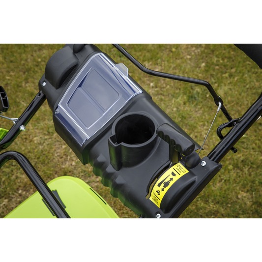 Dellonda Self Propelled Petrol Lawnmower Grass Cutter with Height Adjustment & Grass Bag 171cc 20"/51cm 4-Stroke Engine