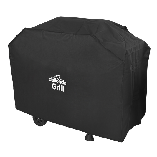 Black PVC Cover for BBQs, Water-Resistant 1150 x 920mm