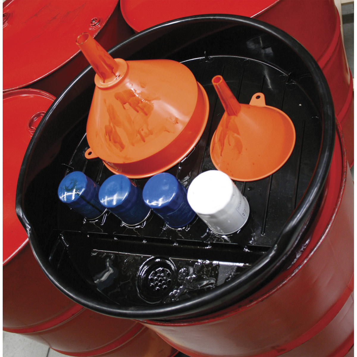 Oil Drum Drain Pan for 205L Drum