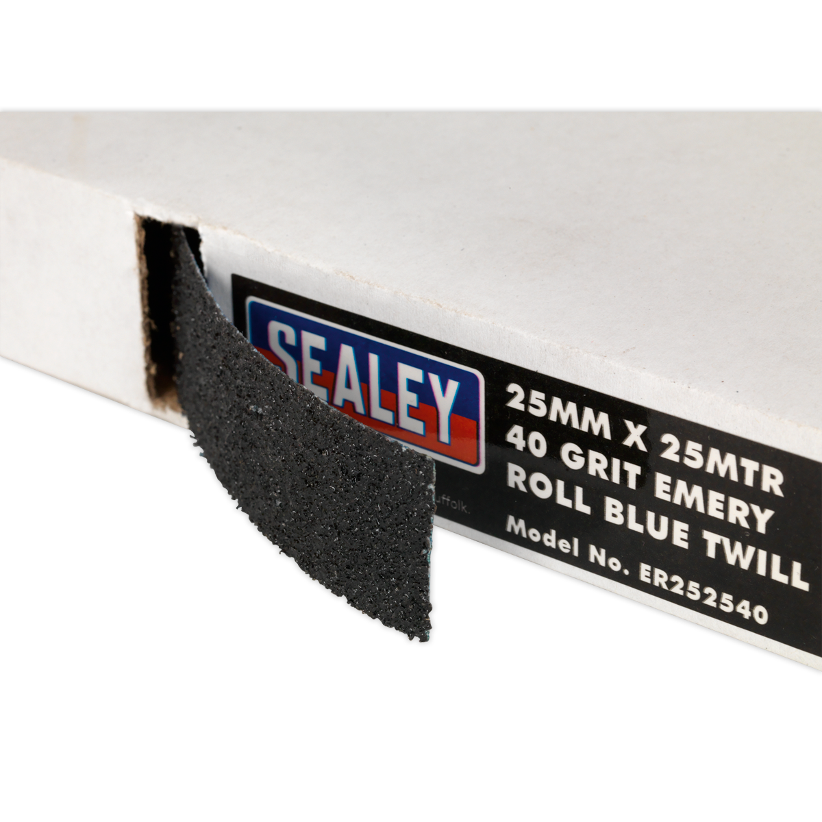 Emery Roll Blue Twill 25mm x 25m 40Grit