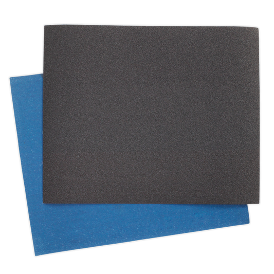 Emery Sheet Blue Twill 230 x 280mm 120Grit Pack of 25