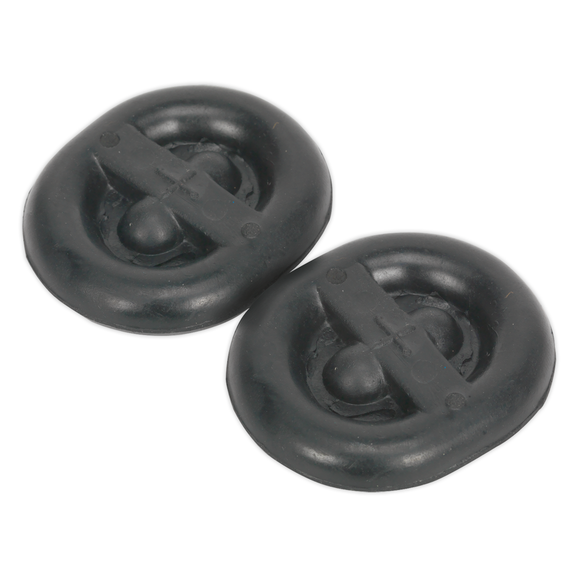 Exhaust Mounting Rubbers - L62 x D54 x H13.5 (Pack of 2)