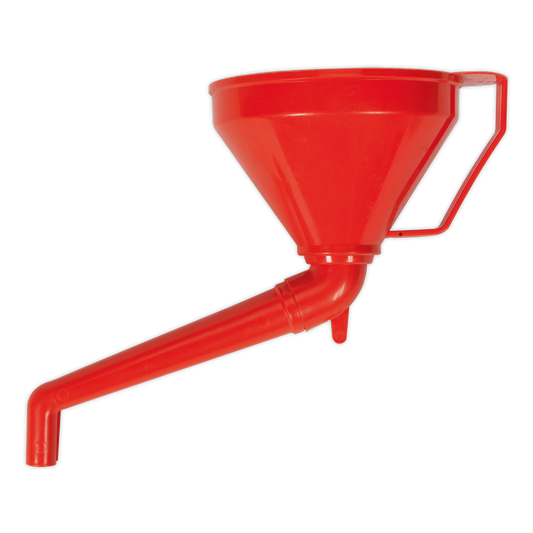 Funnel with Fixed Offset Spout & Filter Medium Ø160mm