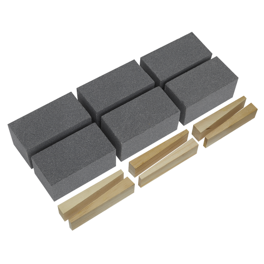 Floor Grinding Block 50 x 50 x 100mm 60Grit - Pack of 6