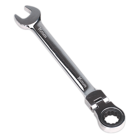 Flexi-Head Ratchet Combination Spanner 16mm