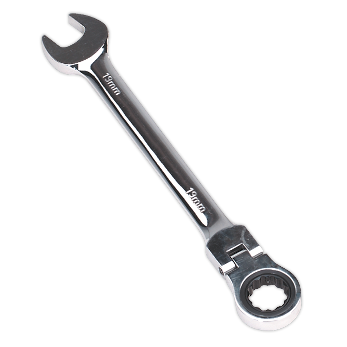 Flexi-Head Ratchet Combination Spanner 19mm