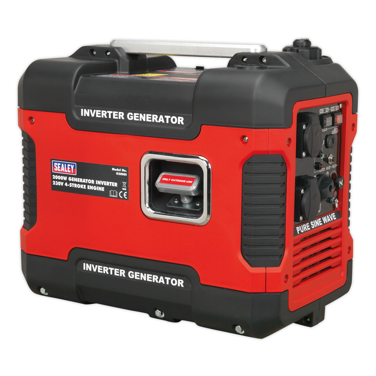 Inverter Generator 2000W 230V 4-Stroke Engine