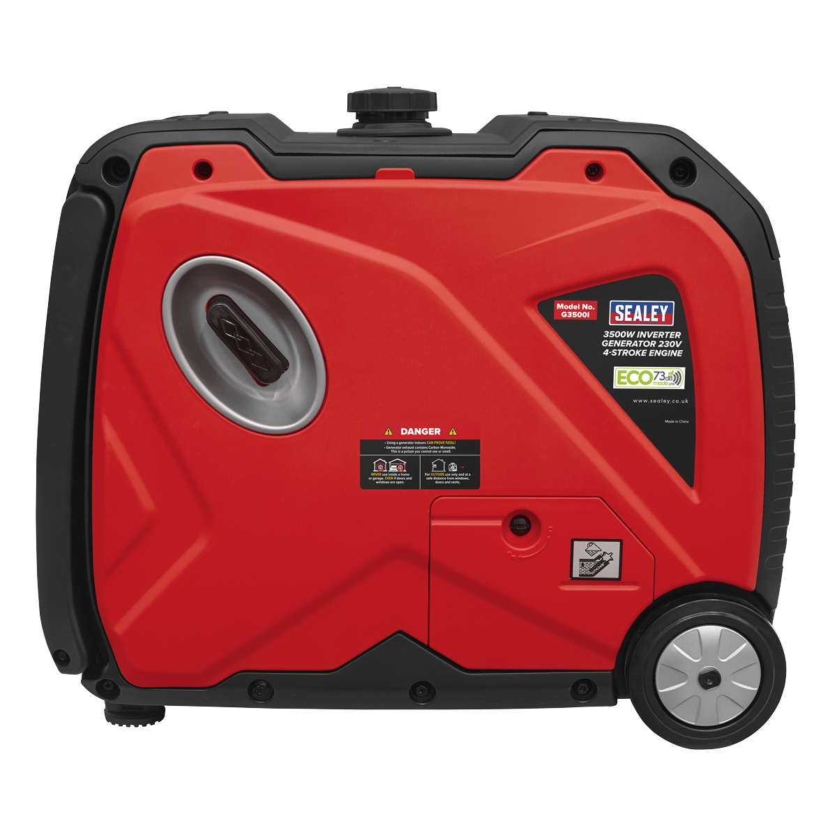 3500W Inverter Generator 230V - 4-Stroke Engine