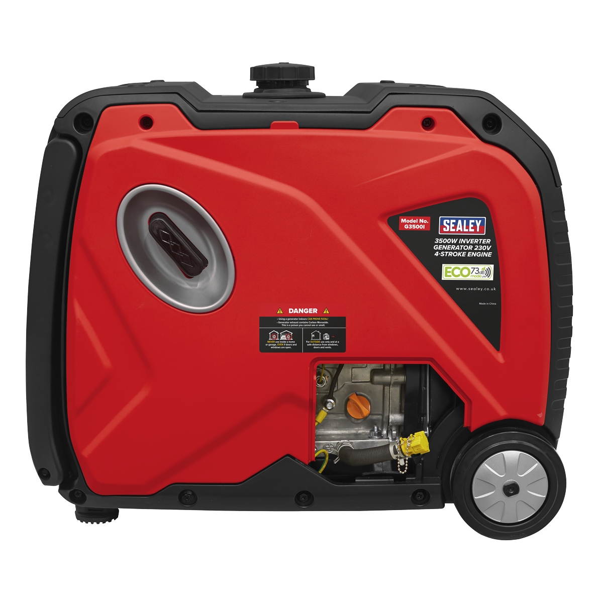 3500W Inverter Generator 230V - 4-Stroke Engine