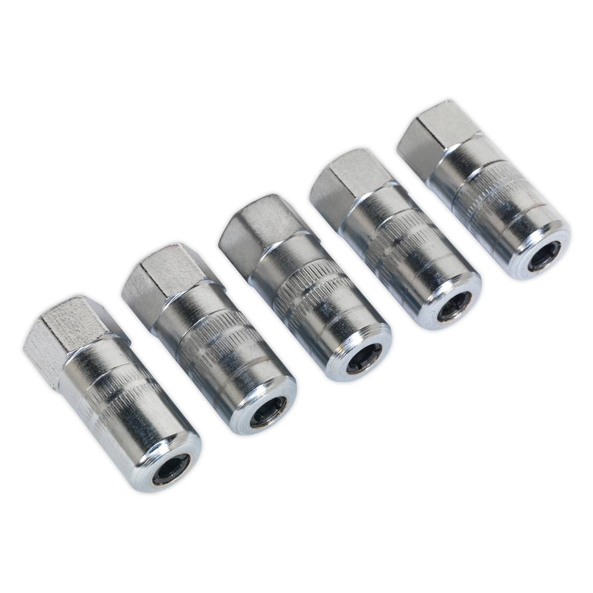 Hydraulic Connector 4-Jaw Heavy-Duty 1/8"BSP Pack of 5