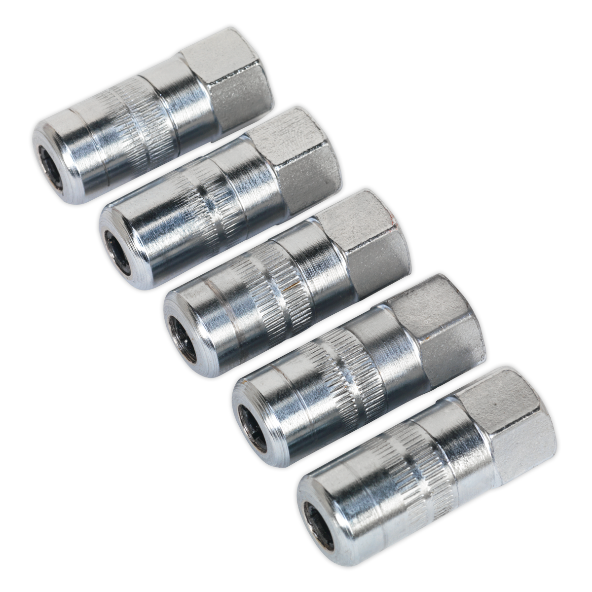 Hydraulic Connector 4-Jaw Heavy-Duty 1/8"BSP Pack of 5