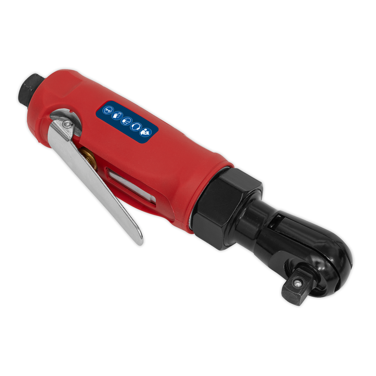 Compact Air Ratchet Wrench 3/8"Sq Drive