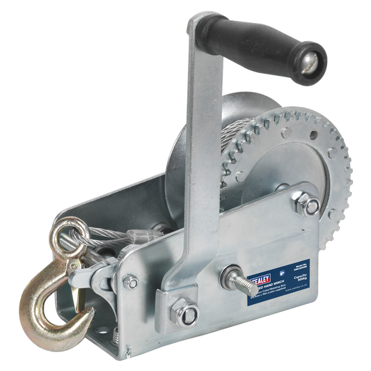 Geared Hand Winch 900kg Capacity with Cable