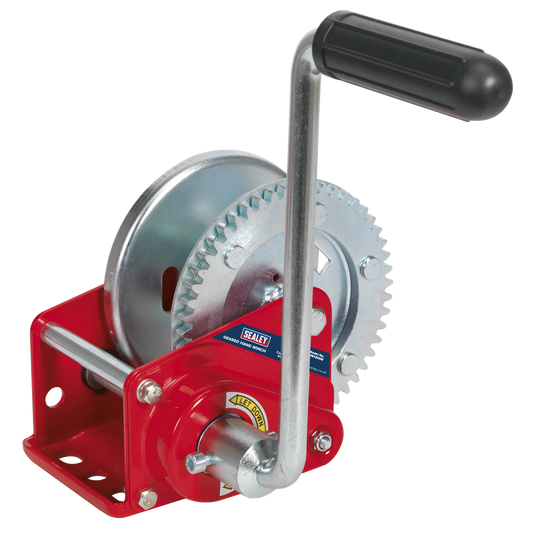 Geared Hand Winch with Brake 540kg Capacity