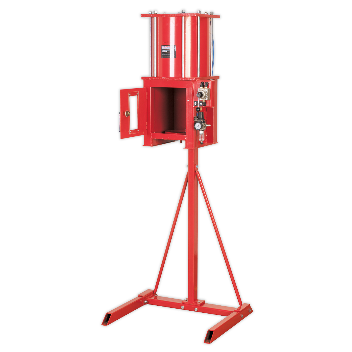 Pneumatic Oil Filter Crusher