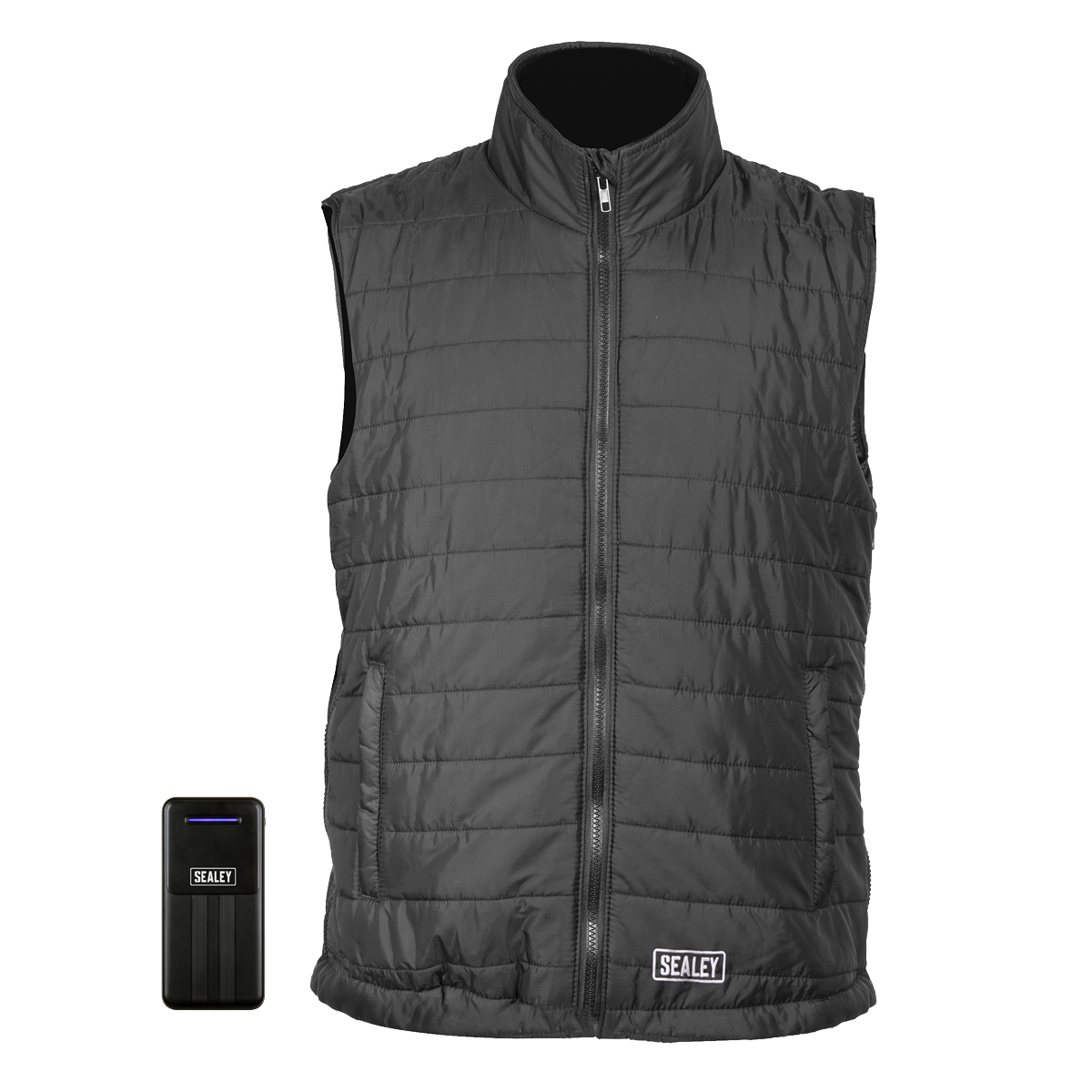 5V Heated Puffy Gilet - 44" to 52" Chest with Power Bank 10Ah