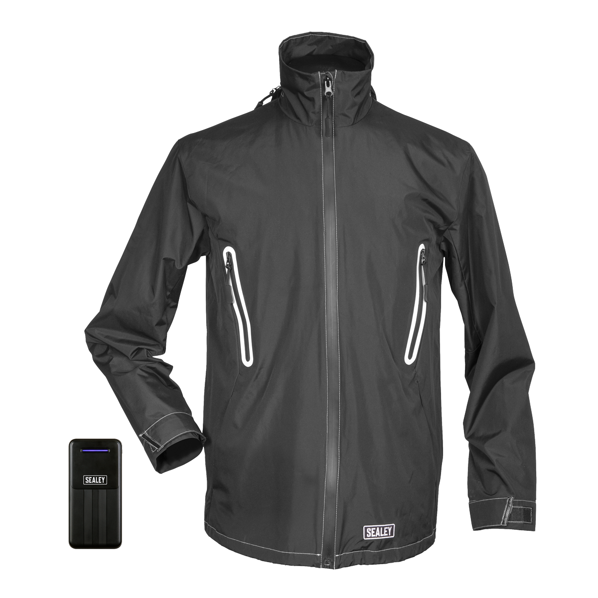 5V Heated Rain Jacket - Small with Power Bank