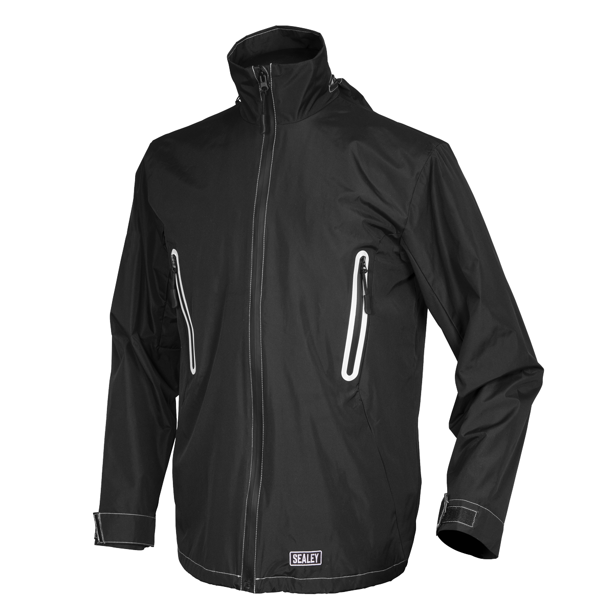 5V Heated Rain Jacket - Medium with Power Bank