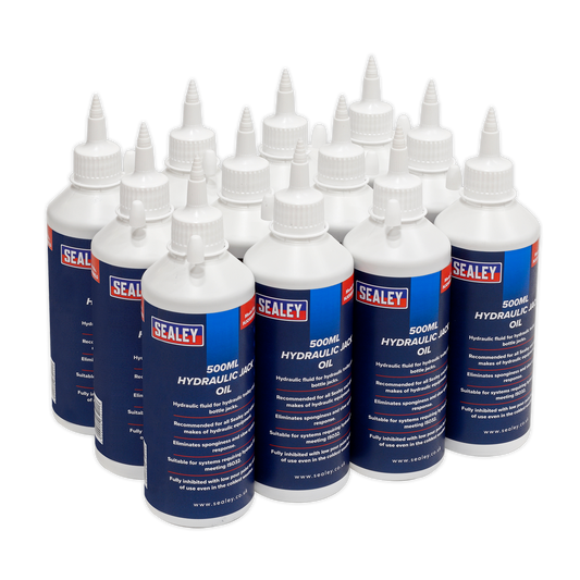 Hydraulic Jack Oil 500ml Pack of 12