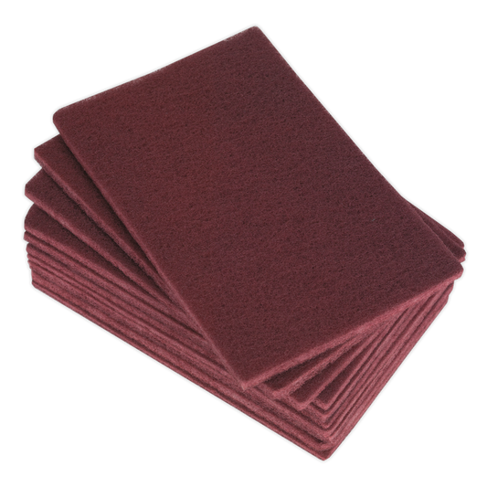 Abrasive Finishing Pad 150 x 230mm Medium Pack of 10