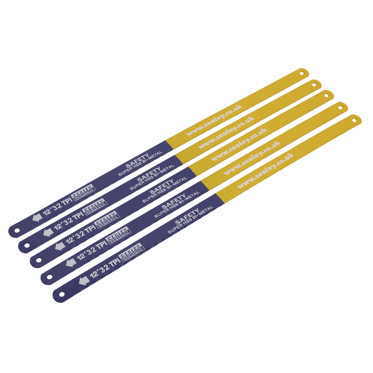 Hacksaw Blade 300mm HSS Bi-Metal 32tpi Pack of 5