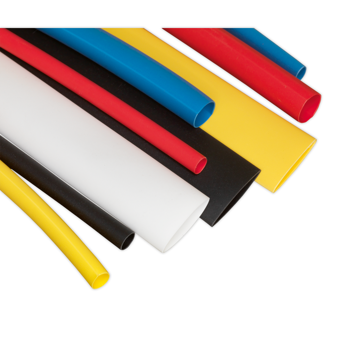 Heat Shrink Tubing Assortment 95pc 100mm Mixed Colours