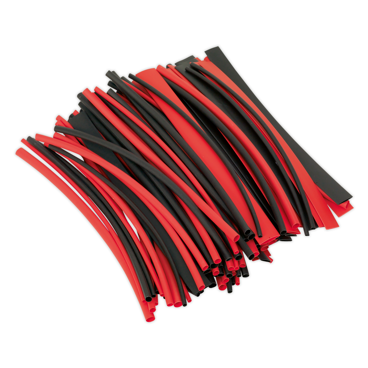 Heat Shrink Tubing Black & Red 200mm 100pc