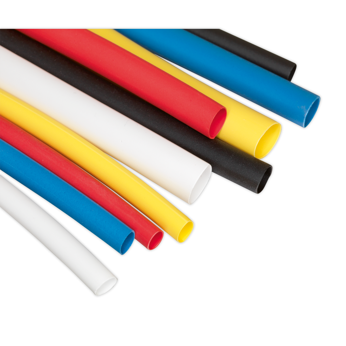 Heat Shrink Tubing Assortment 180pc 50 & 100mm Mixed Colours