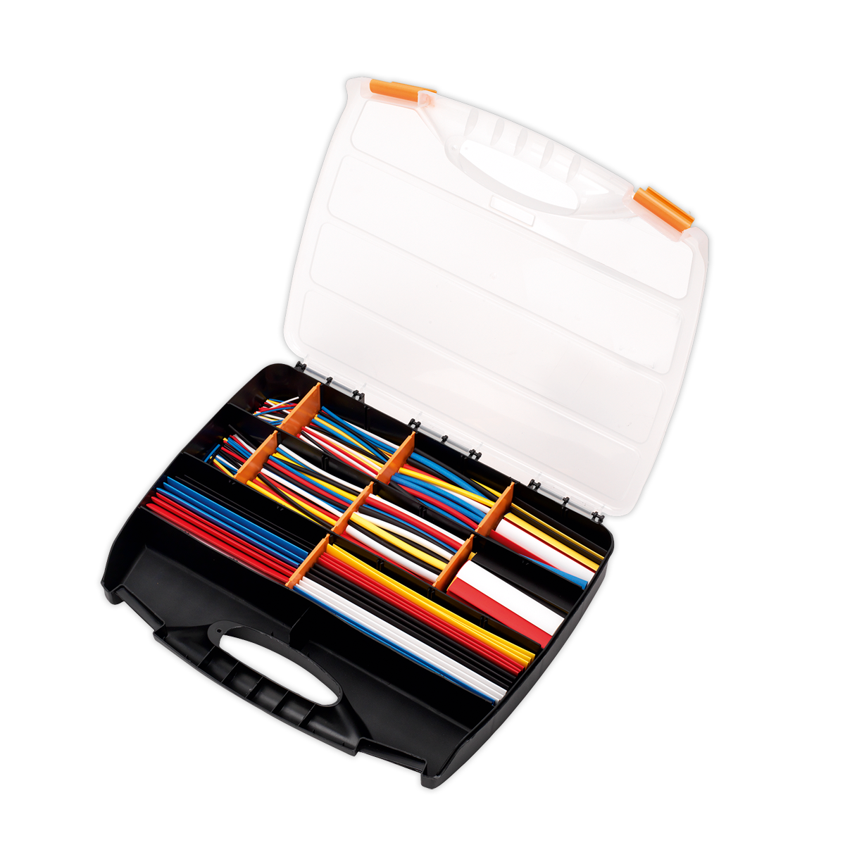 Heat Shrink Tubing Assortment 590pc Mixed Colours 50, 100, 150 & 200mm