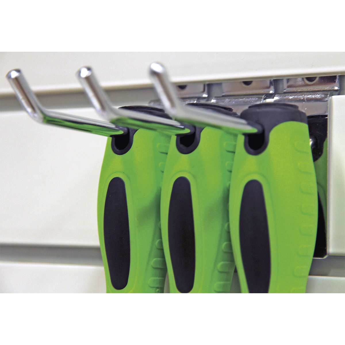 Screwdriver Set 8pc Hi-Vis Green